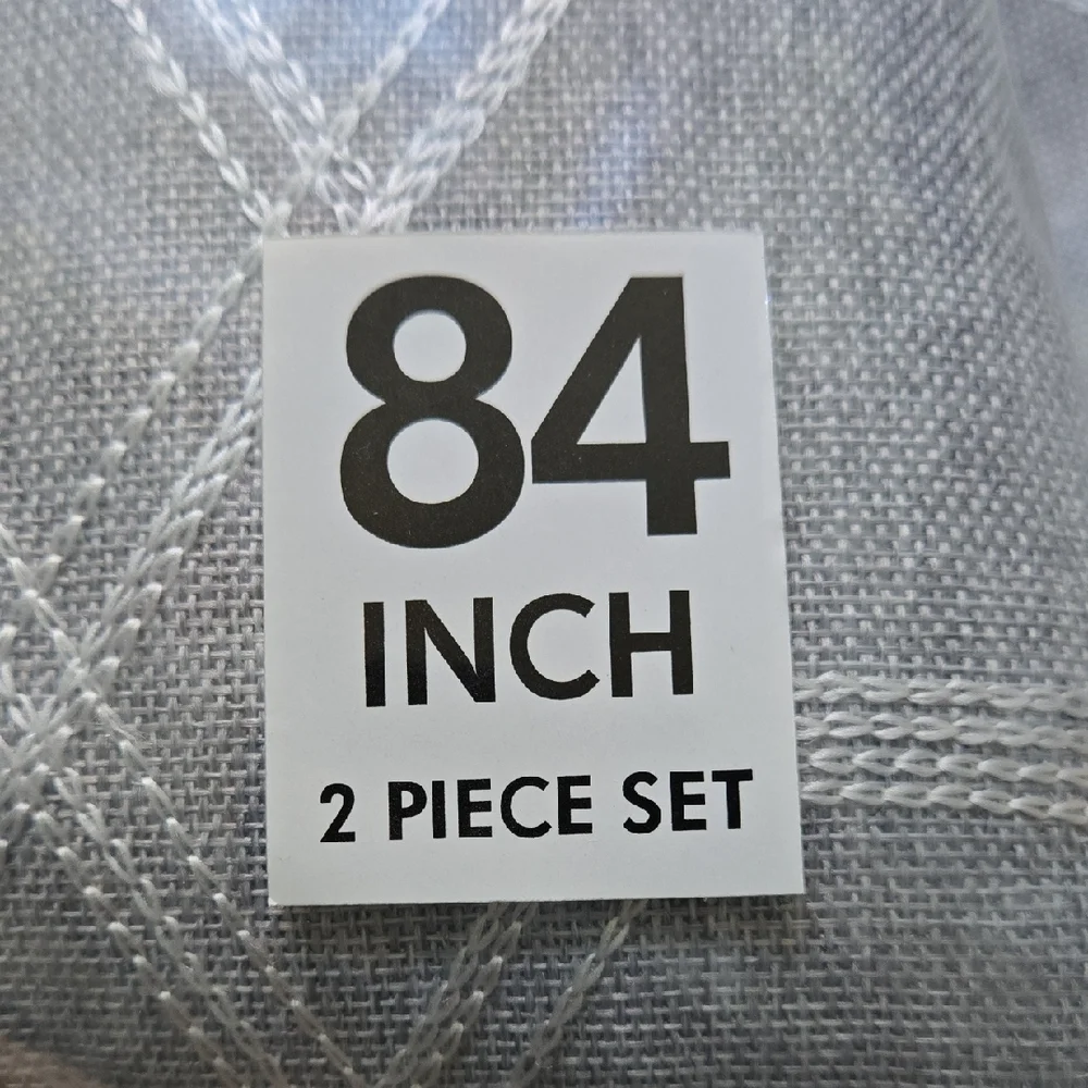 NWT Elrene Kendal blackout curtain panels (4 panels total, 37